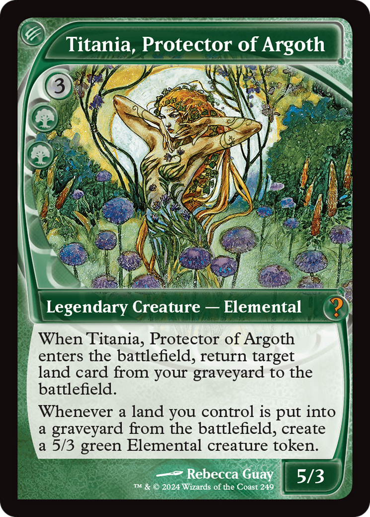 Titania, Protector of Argoth (Future Sight) (249) Foil - Mystery Booster 2