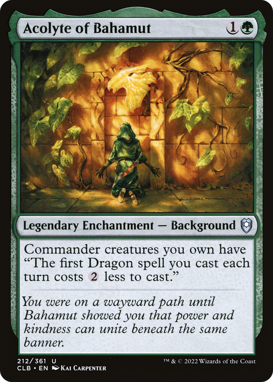 Acolyte of Bahamut [Commander Legends: Battle for Baldur's Gate]