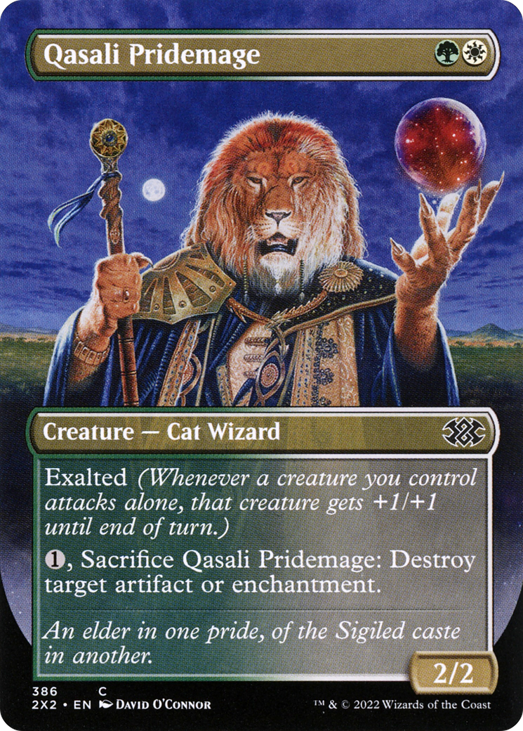 Qasali Pridemage (386) Foil - Double Masters 2022