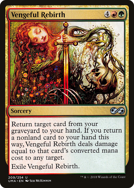 Vengeful Rebirth (209) - Ultimate Masters Foil