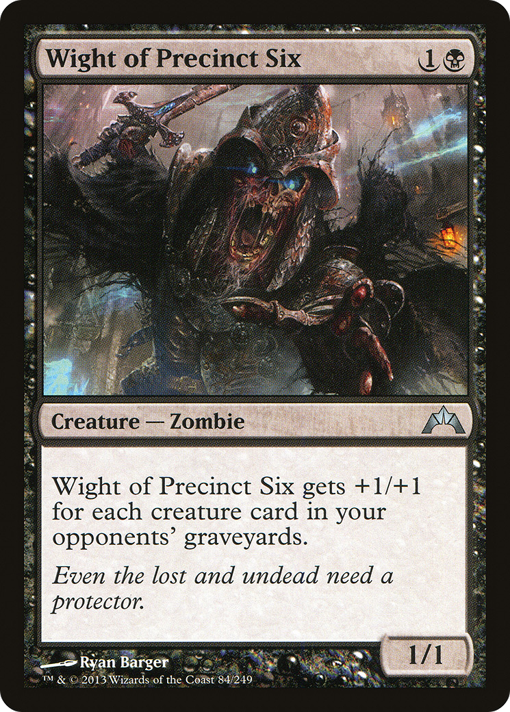 Wight of Precinct Six (084) Foil - Gatecrash