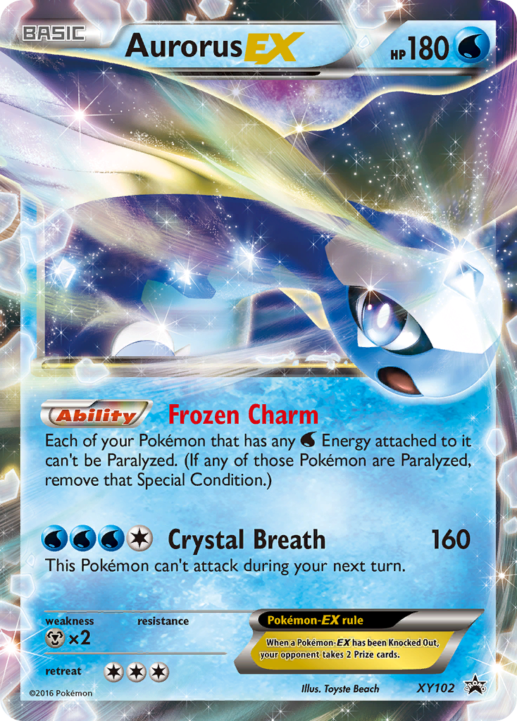 Aurorus EX (XY102) [XY: Black Star Promos] | Silver Goblin