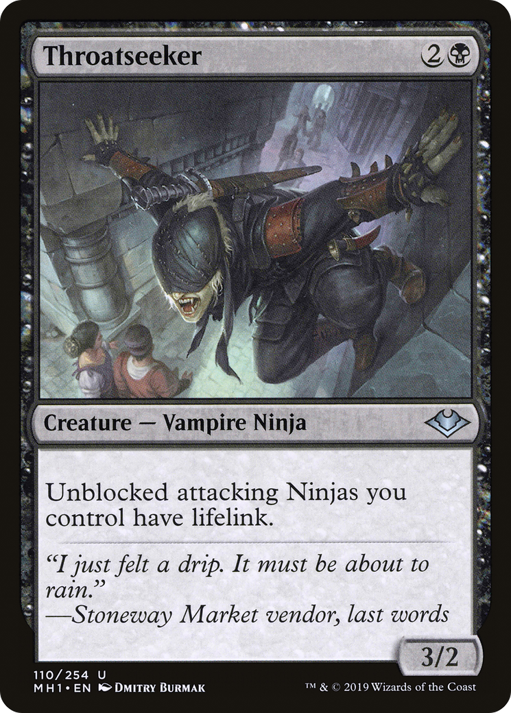 Throatseeker (110) Foil - Modern Horizons