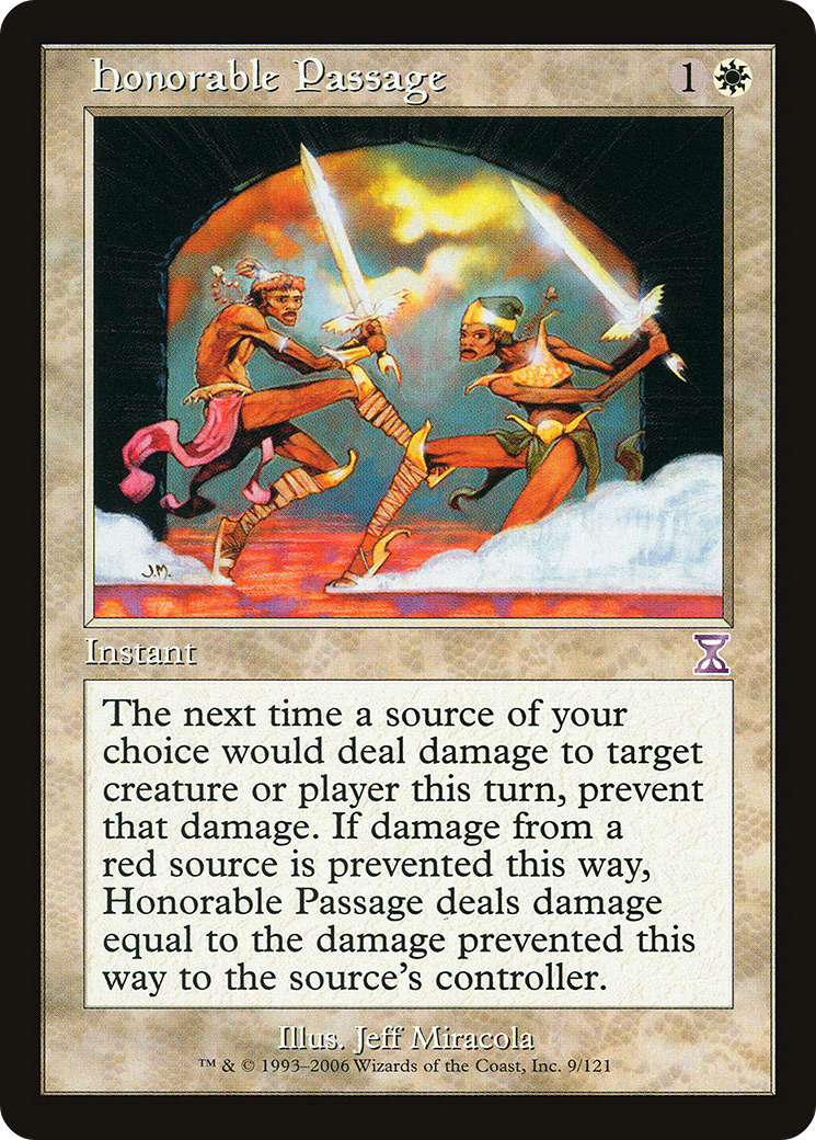 Honorable Passage (Retro) (009) Foil - Time Spiral Timeshifted