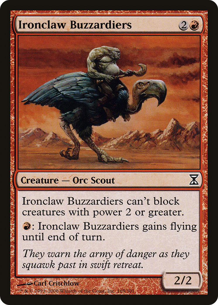 Ironclaw Buzzardiers (165) - Time Spiral