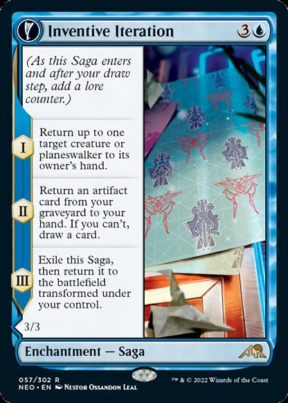 Inventive Iteration (057) Foil - Kamigawa: Neon Dynasty