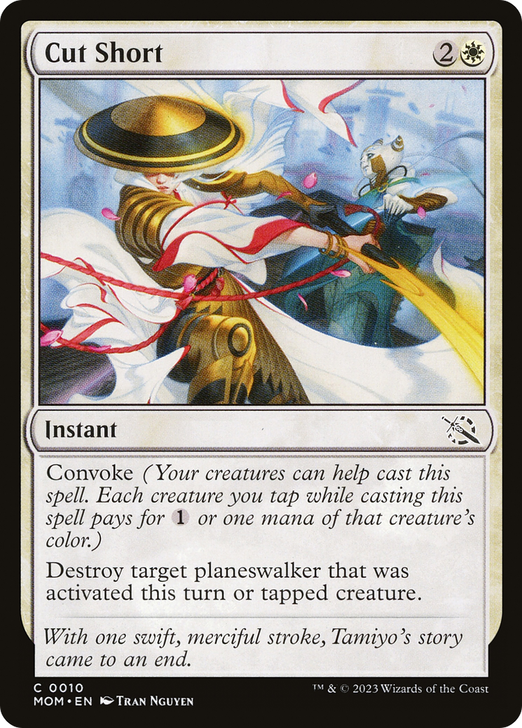 Cut Short (010) Foil - March of the Machine