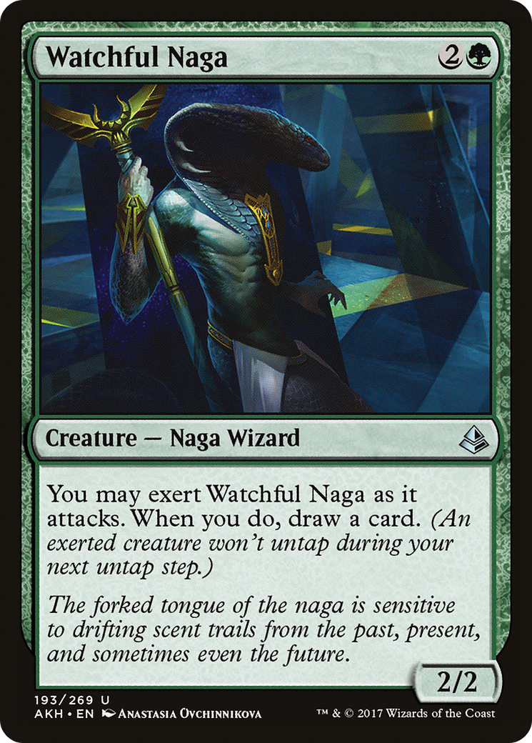 Watchful Naga [Amonkhet] | Silver Goblin