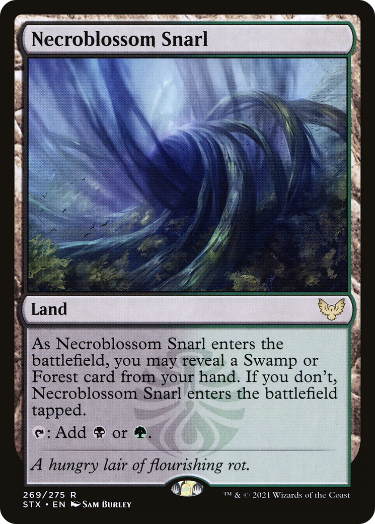 Necroblossom Snarl (269) Foil - Strixhaven: School of Mages