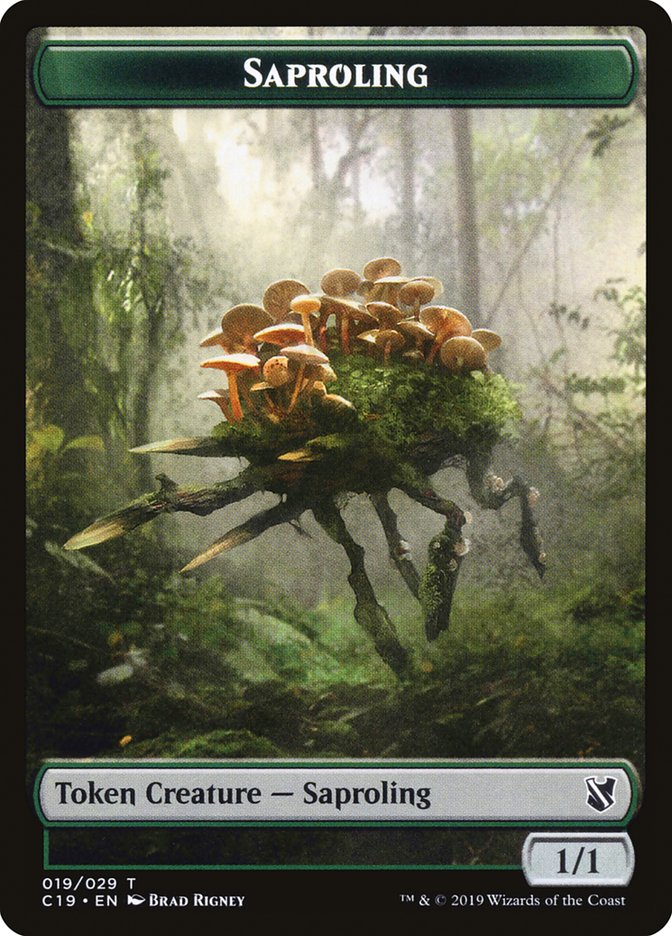 Saproling Token [Commander 2019 Tokens] | Silver Goblin