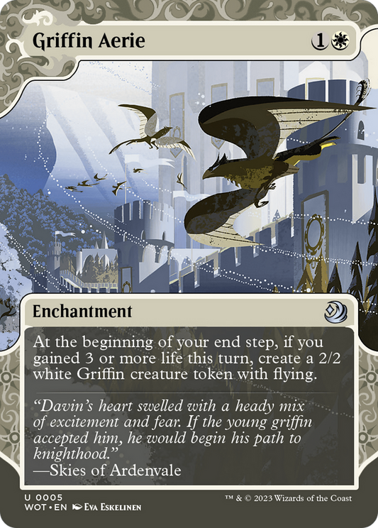 Griffin Aerie (Showcase) (005) - Wilds of Eldraine: Enchanting Tales