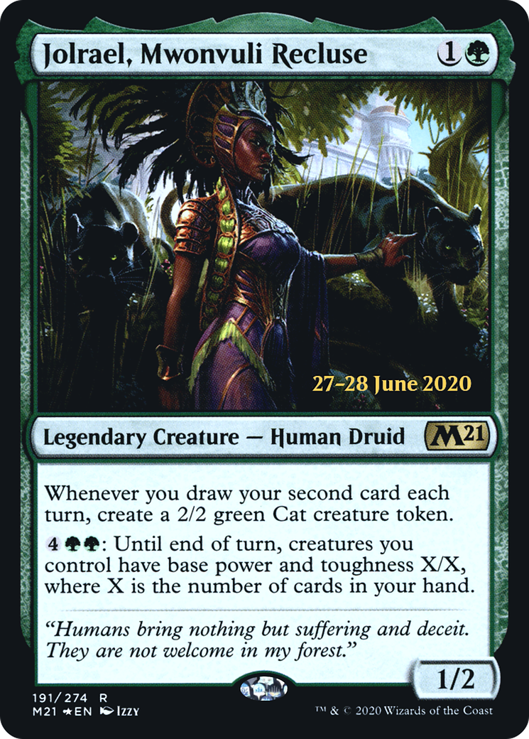 Jolrael, Mwonvuli Recluse (191) Foil - Core Set 2021 Promos