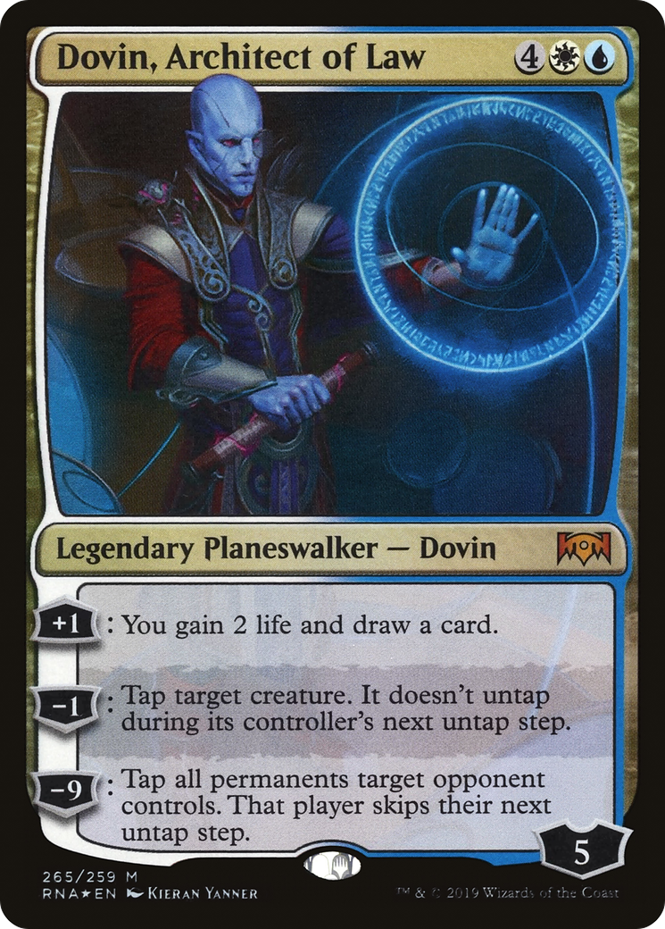 Dovin, Architect of Law (265) Foil - Ravnica Allegiance