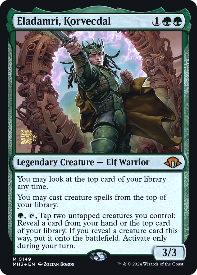 Eladamri, Korvecdal (149) Foil - Modern Horizons 3 Promos