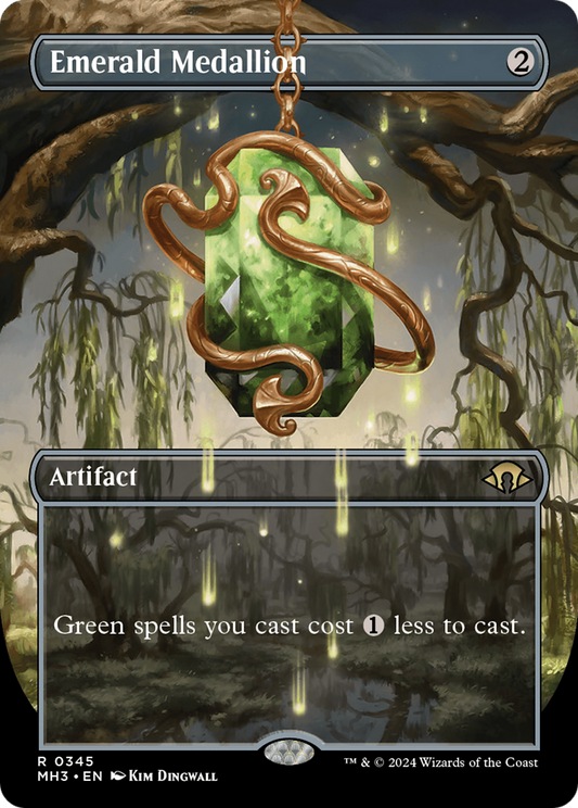 Emerald Medallion (Borderless) (345) - Modern Horizons 3
