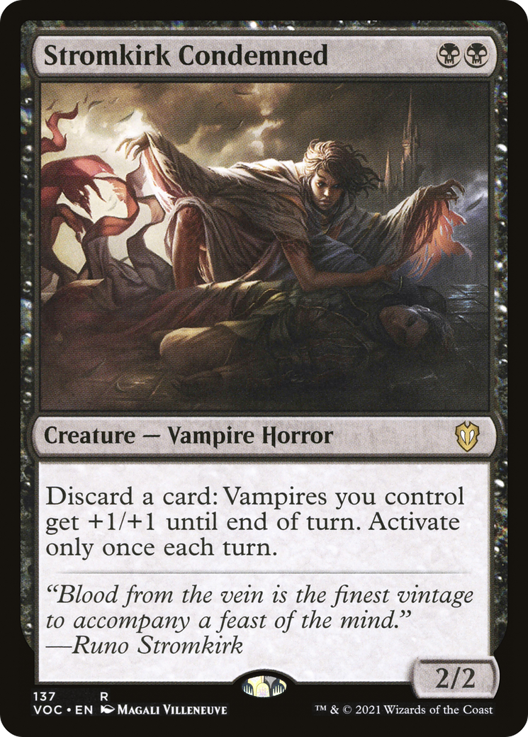 Stromkirk Condemned [Innistrad: Crimson Vow Commander] | Silver Goblin