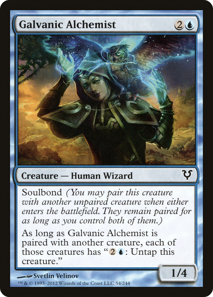 Galvanic Alchemist (054) Foil - Avacyn Restored