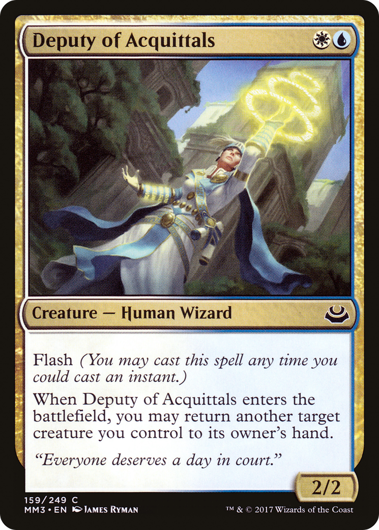 Deputy of Acquittals (159) Foil - Modern Masters 2017