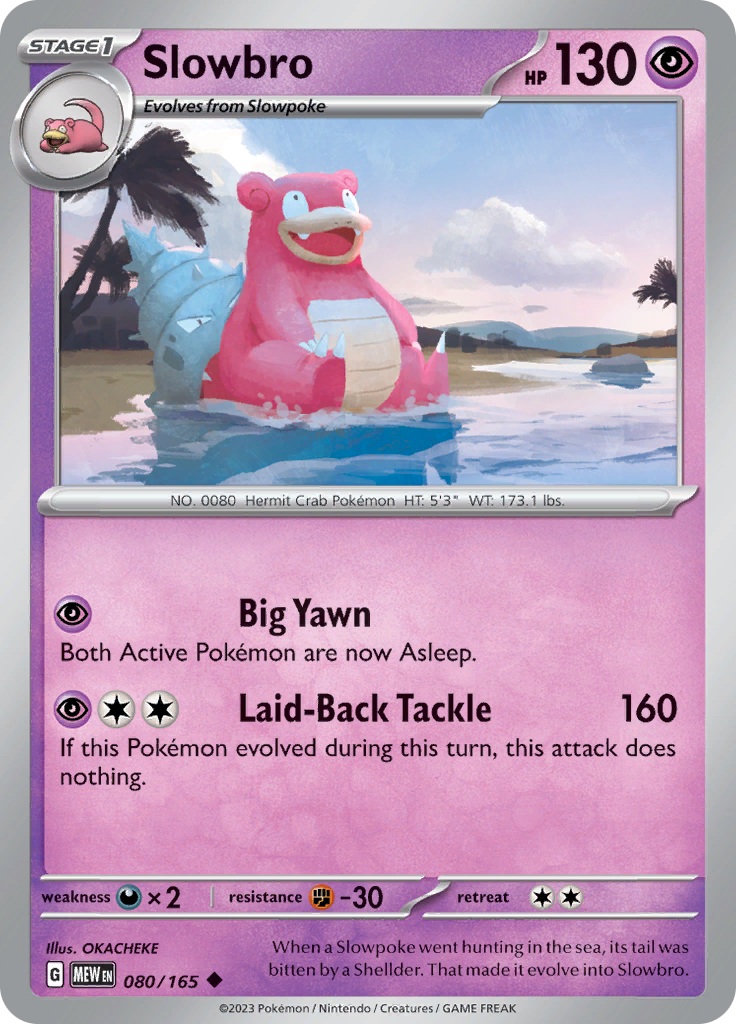 Slowbro (080/165) [Scarlet & Violet: 151] | Silver Goblin