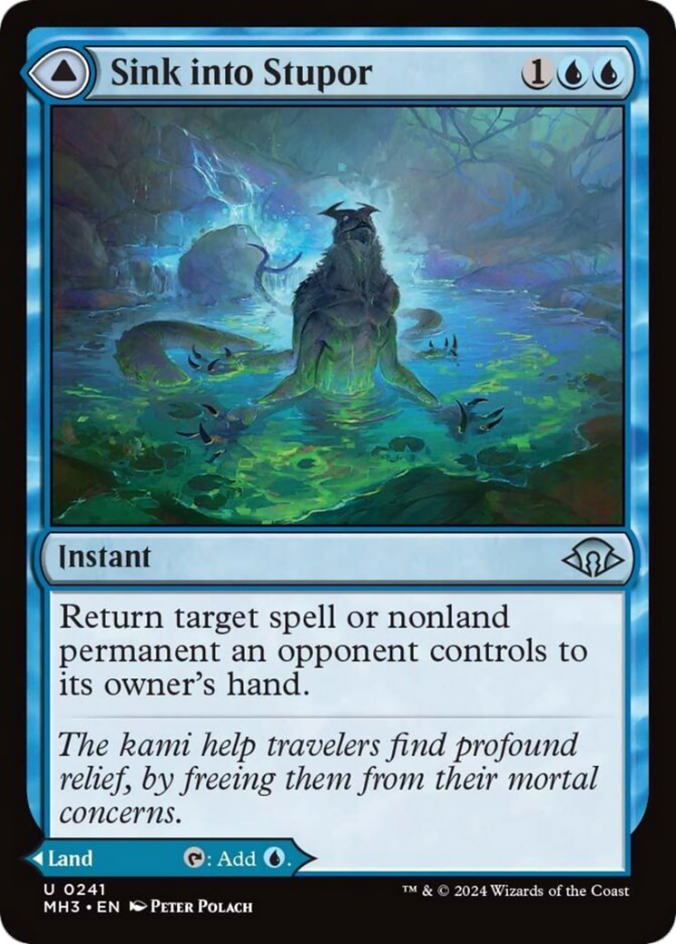 Sink into Stupor (241) Foil - Modern Horizons 3
