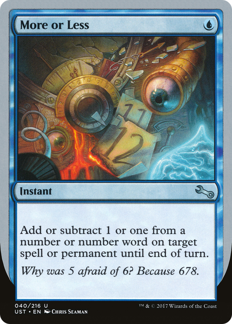 More or Less (040) - Unstable