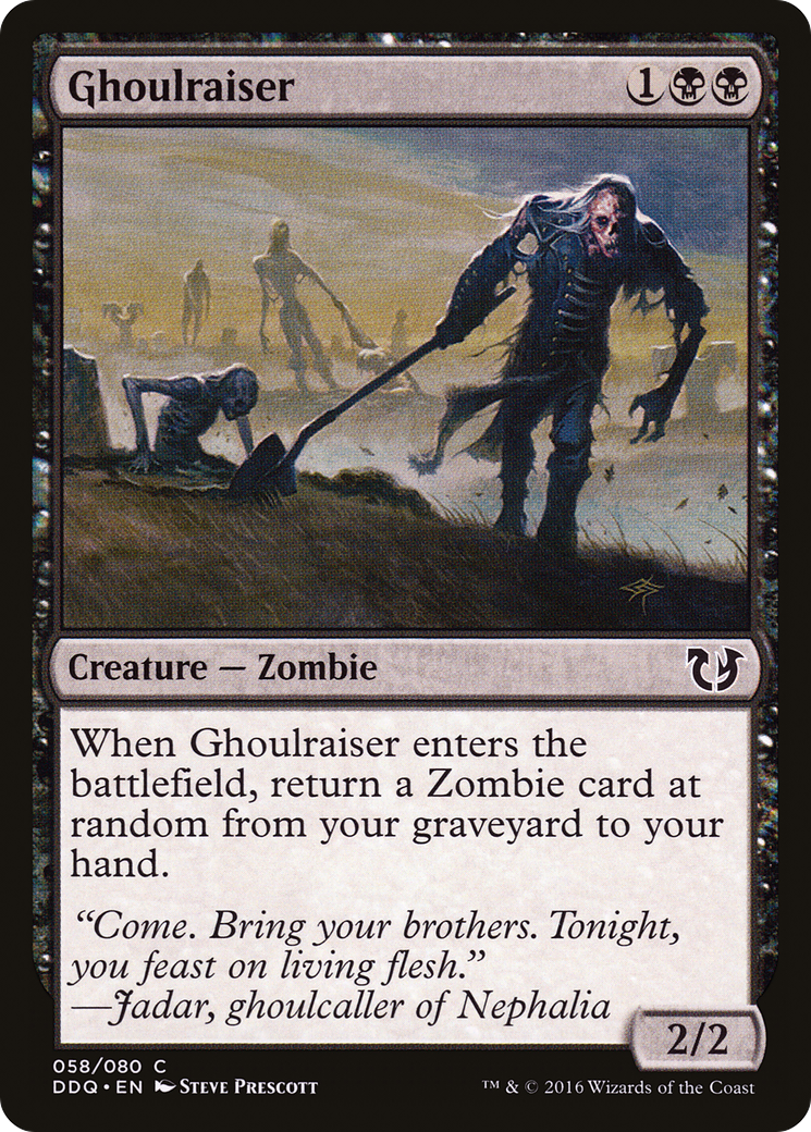 Ghoulraiser (058) - Duel Decks: Blessed vs. Cursed