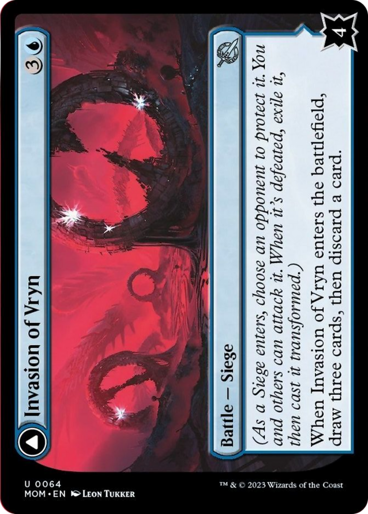 Invasion of Vryn // Overloaded Mage-Ring (064) - March of the Machine