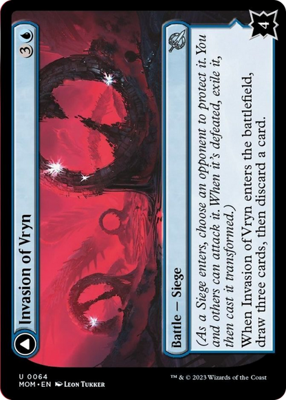 Invasion of Vryn // Overloaded Mage-Ring (064) Foil - March of the Machine