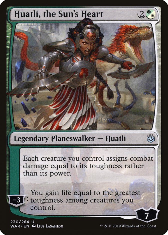 Huatli, the Sun's Heart [War of the Spark] | Silver Goblin