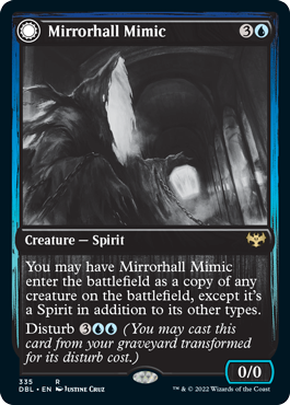 Mirrorhall Mimic (335) Foil - Innistrad: Double Feature