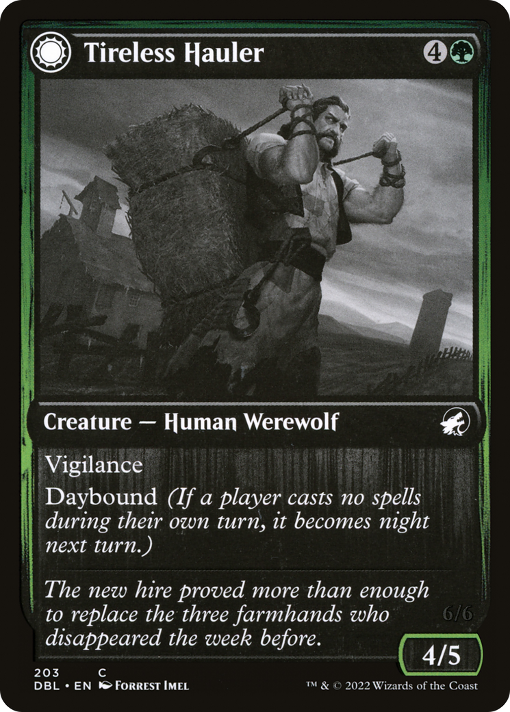 Tireless Hauler (203) Foil - Innistrad: Double Feature