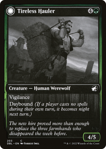 Tireless Hauler (203) Foil - Innistrad: Double Feature