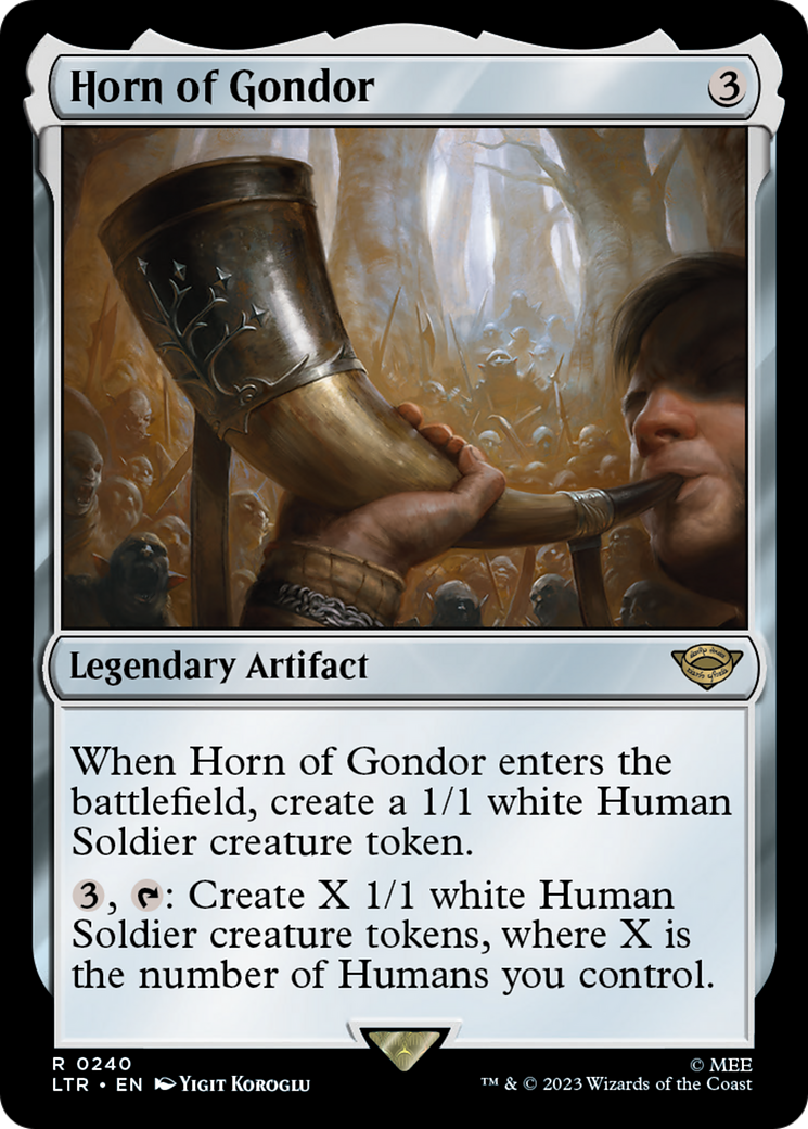 Horn of Gondor (240) Foil - The Lord of the Rings: Tales of Middle-earth