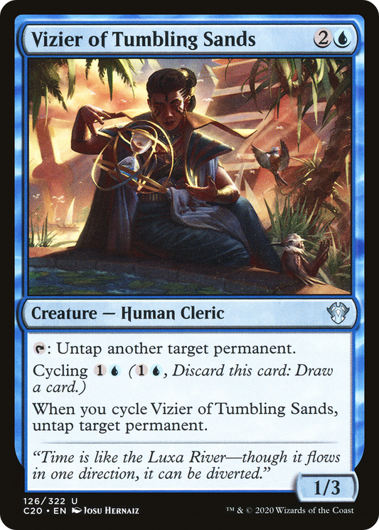 Vizier of Tumbling Sands (126) - Commander 2020
