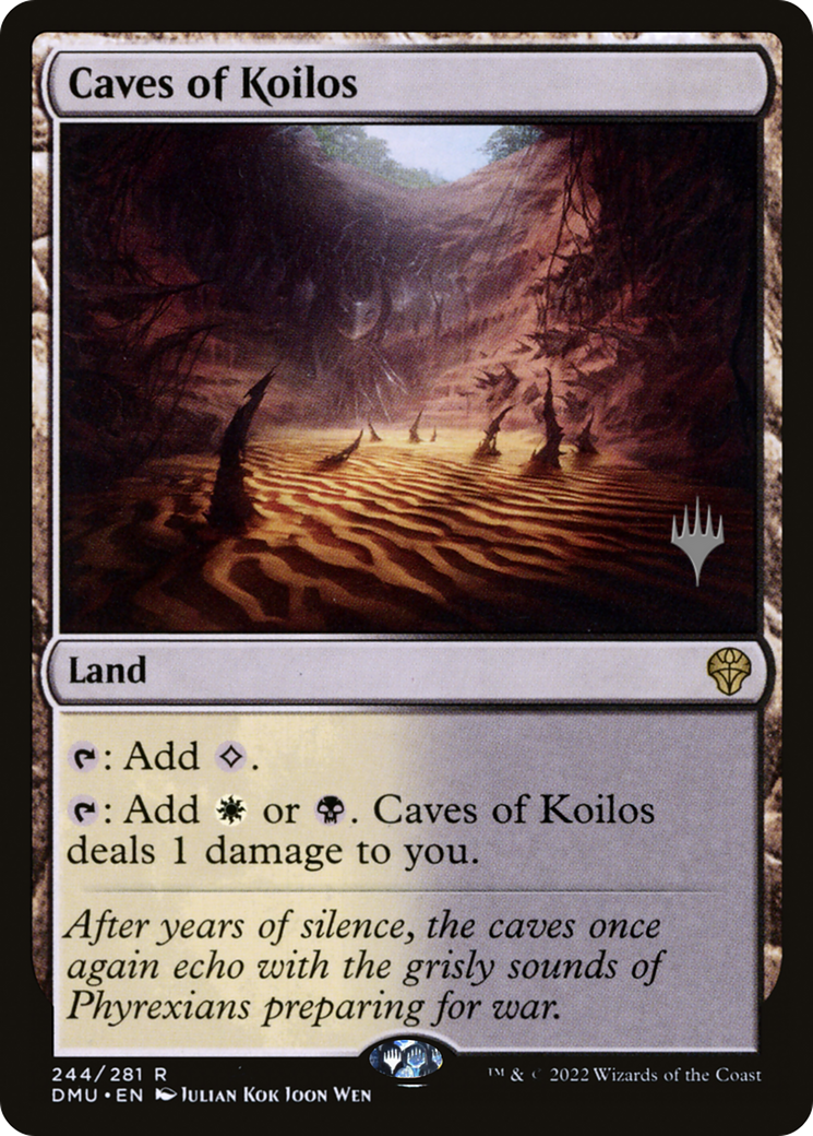 Caves of Koilos (Promo Pack) [Dominaria United Promos] | Silver Goblin