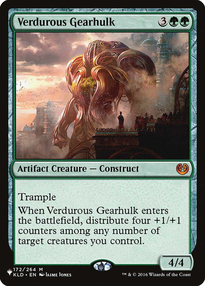 Verdurous Gearhulk [The List] | Silver Goblin