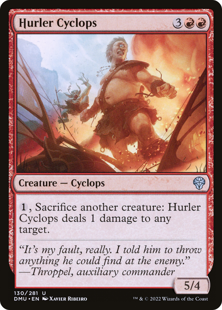 Hurler Cyclops [Dominaria United] | Silver Goblin