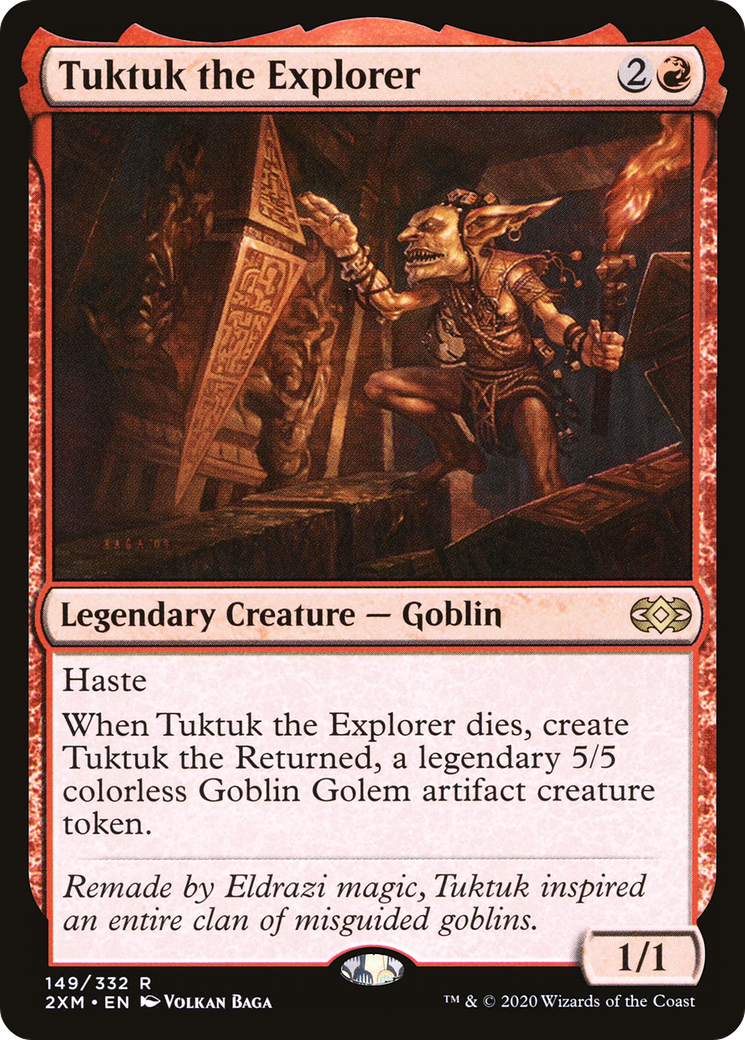 Tuktuk the Explorer (149) Foil - Double Masters
