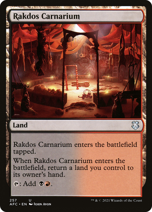 Rakdos Carnarium (257) - Forgotten Realms Commander