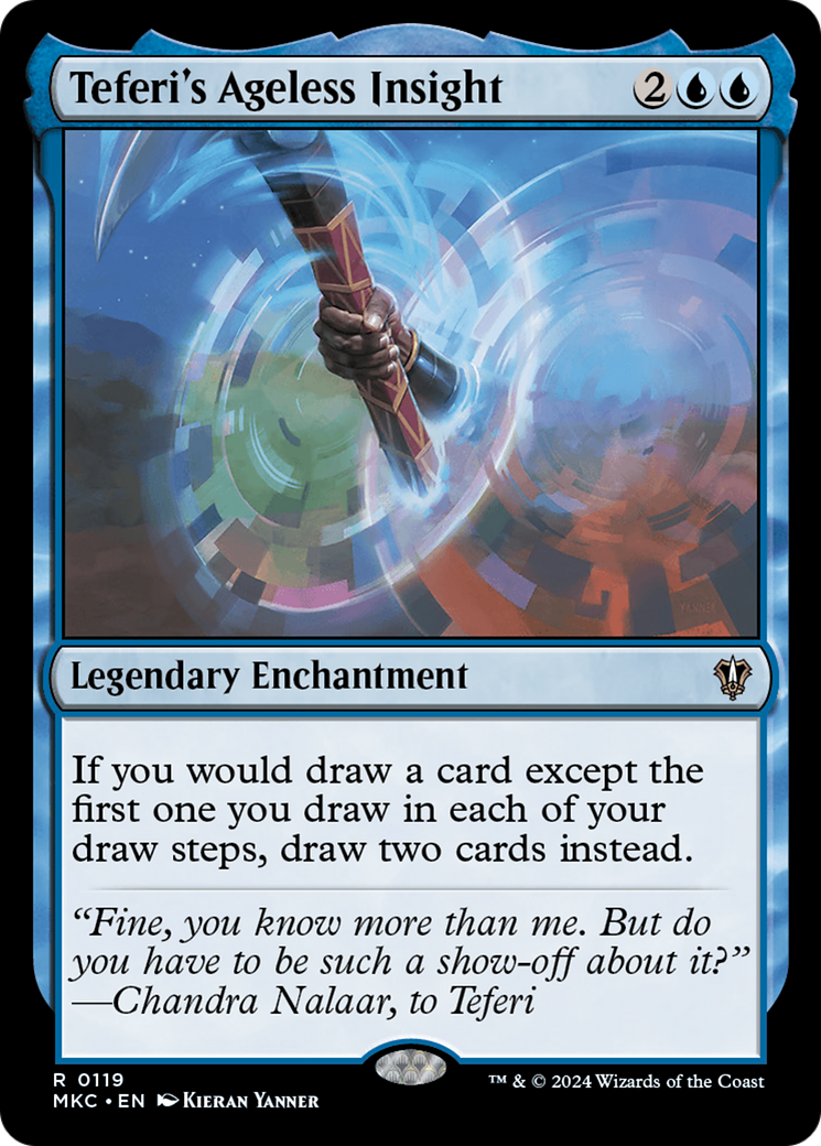 Teferi's Ageless Insight (119) - Murders at Karlov Manor Commander