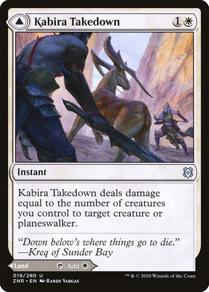 Kabira Takedown (019) Foil - Zendikar Rising