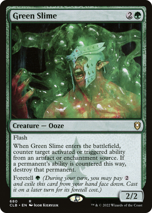 Green Slime (680) - Commander Legends: Battle for Baldur's Gate