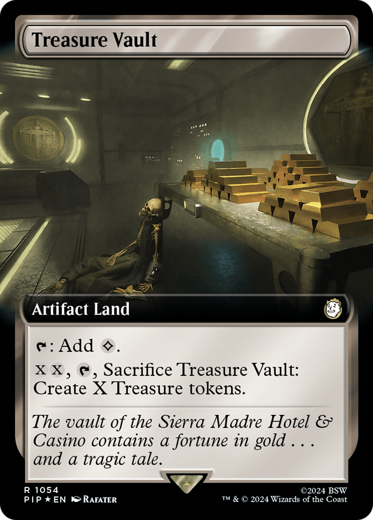 Treasure Vault (Extended Art) (1054) Surge Foil - Fallout