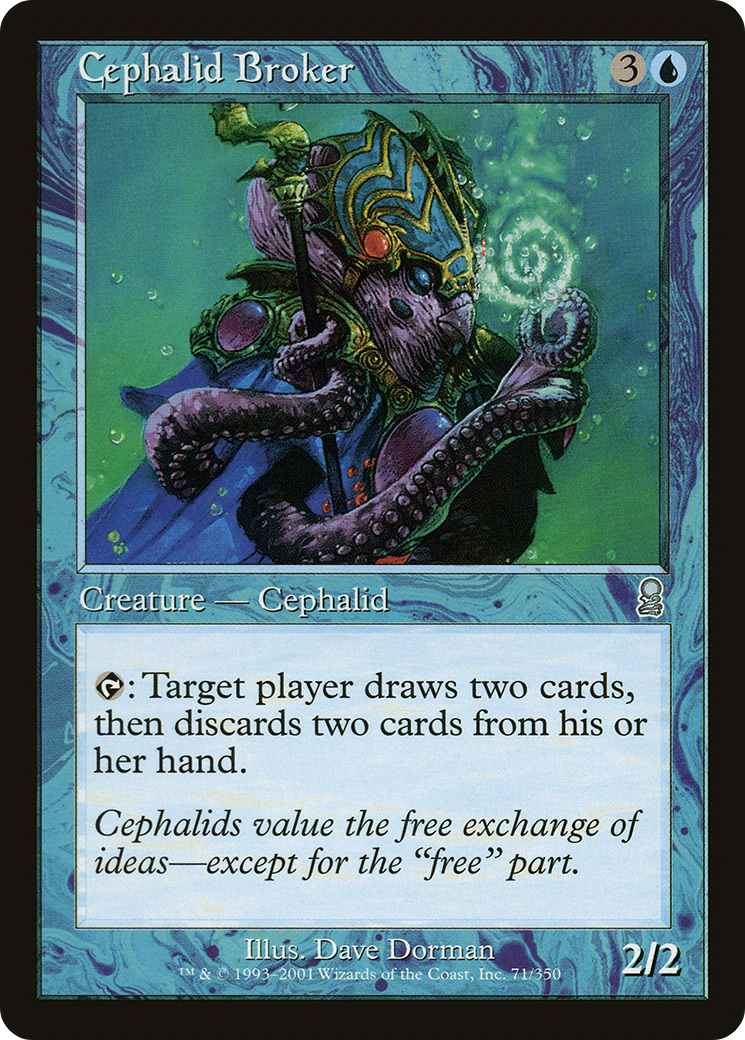 Cephalid Broker [Odyssey] | Silver Goblin