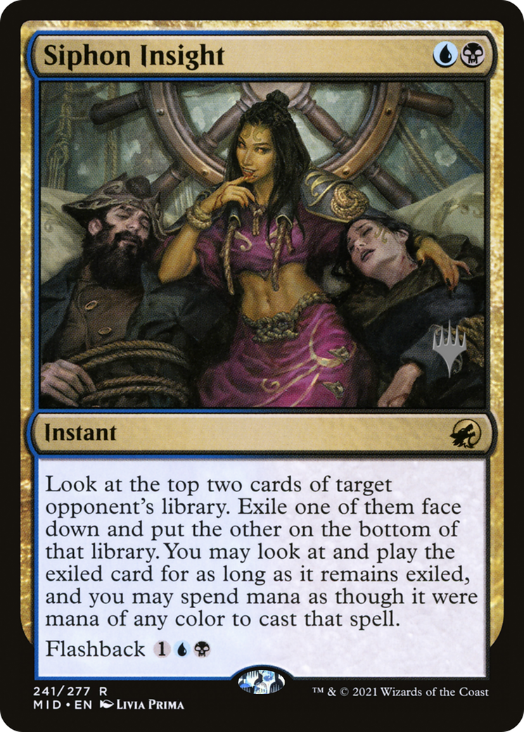 Siphon Insight (241) - Innistrad: Midnight Hunt Promos