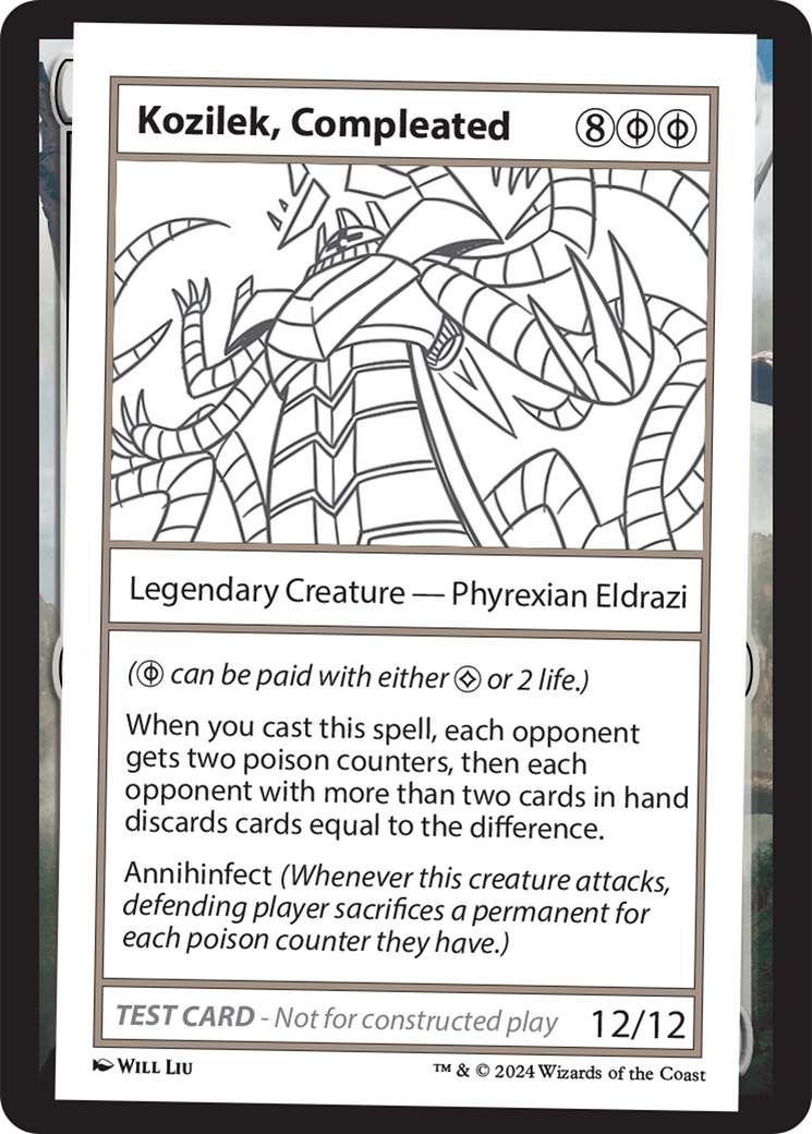 Kozilek, Completed [Mystery Booster 2 Playtest Cards] | Silver Goblin