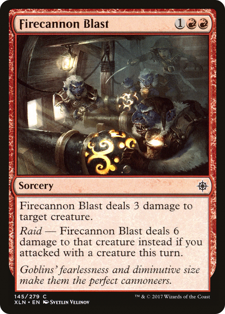 Firecannon Blast (145) Foil - Ixalan