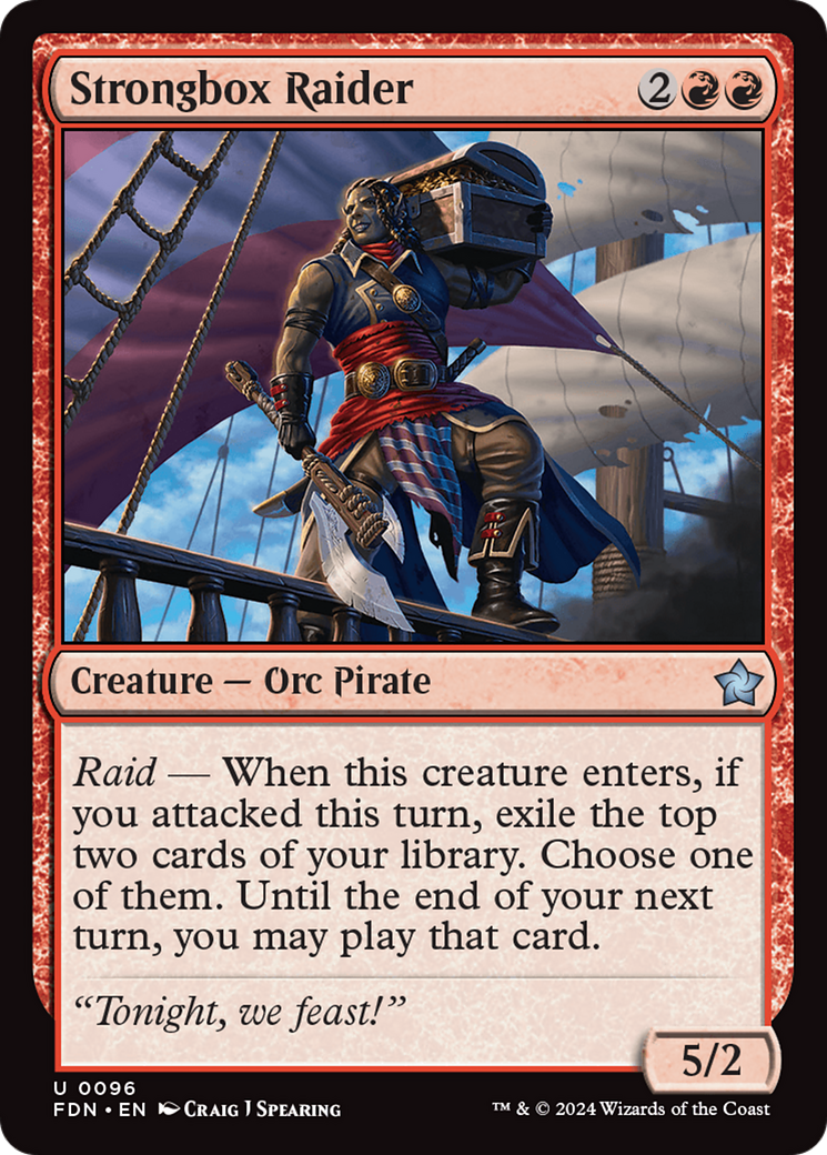 Strongbox Raider [Foundations] Foil
