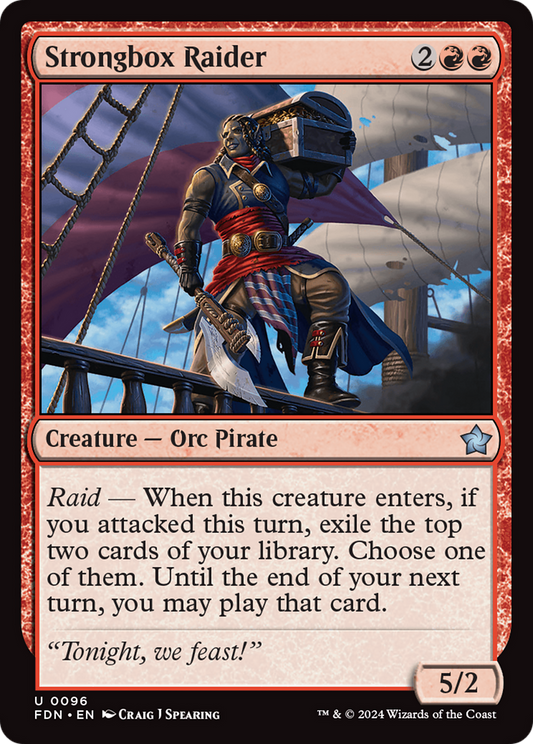 Strongbox Raider [Foundations] Foil