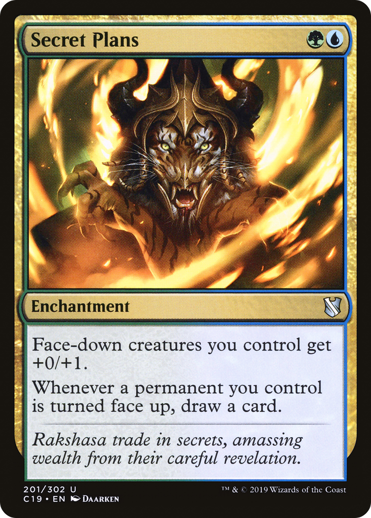 Secret Plans (201) - Commander 2019